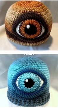 Art Is Me Inc By Amber - Amber Hankerson - Evil Eye Beanie