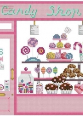 Candy Shop from DFEA Carnet de broderie n°2