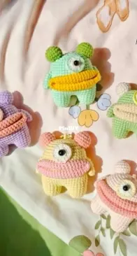 Angel new co - Easy crochet monster