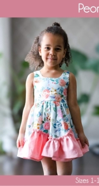 Peony Patterns - Peony - Sizes 1-14 years