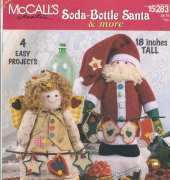 McCalls Soda Bottle Santa & More