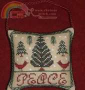 Blue Ribbon Designs - Red Birds for Peace