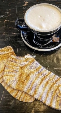London fog Socks by Teresa Runnett