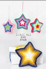 Christmas Eve Star-DK-XMAS-KNI-001-by Paintbox-Free.
