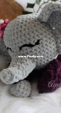 Accessorize This Designs - Sara Blake - Elephant Ragdoll Lovey - Version 1.0