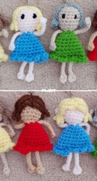 Crochet at Teris - Teri Hamilton - Matchstick Girl Charms - Free
