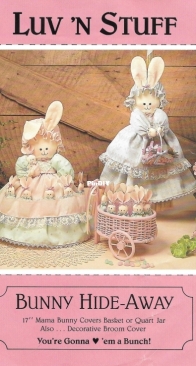 Luv 'N Stuff  - Bunny Hide-Away by Barb Bullen and Karen Lively