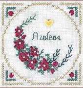 The Victoria Sampler Learning Collection Level 2 Feather Stitch BCS 2-2 - Azaleas