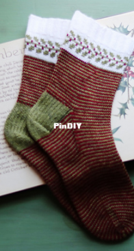 Comfort & Joy Socks Olivia Villarreal - This Handmade Life