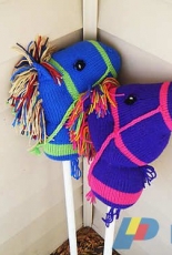 Knitted Hobby Horse by Destany Fenton /They Are All of Me-Free