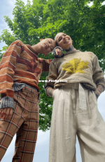 Iconic Leaf Sweater by Patrick Belanger - English - Free