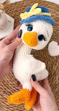 Katy Mimi Toys / grebneva Toys _ Crochet Pattern Goose _ English