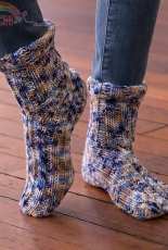 Slipper Socks by Lorna Miser -Free