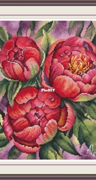 Bouquet Of Peonies by Anna Petunova