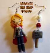 Orecchini She Thor by Wendyland