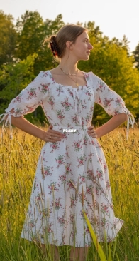 Sewing Amore - Flora Dress & Blouse - US Sizes 0-30