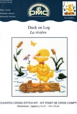 DMC XC1058 - Duck on Log