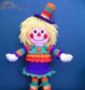 Cris Crochet Crazy - Alisha Simmons - She Makes Me Smile Clown
