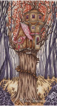 A house on a tree by Julia ( Yulia ) Zolotova