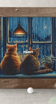 Stitch Boom - Purring night by Natalia Yurkevich