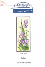 Coricamo/Megat Cross Stitch 770 - Irises
