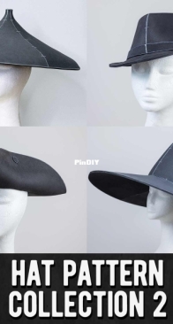 Kamui Cosplay - Svetlana and Benjamin Schwarz - Foam Hat Pattern Collection 2