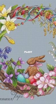 Easter Wreath by Anastasia Berg - Free