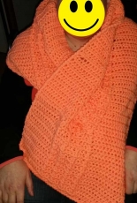 My orange shawl.