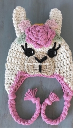 Nellas Cottage - Jen Mitchell - Boho Llama Hat