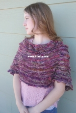 Bison Amid the Daisies Cowl by Orange Smoothie-Free