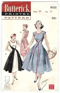 Butterick - 6015 - Wrap Dress - Size 14