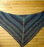 Aye, Aye, Eyelet! Shawl by Susannah Carleton -Free