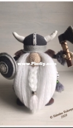 Valentina Voskovnuk / Voskovnyuk - Viking Gnome Eirik - Russian