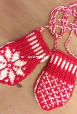 Baby mittens - My work