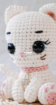 Guichai Crochet Dolls - Armano Ginji - Teechalit Wattanawongwisut - Snow Cat