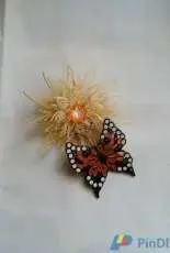 Butterfly on nenufar