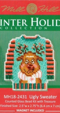 Mill Hill - Winter Holiday Collection MH18-2431 Ugly Sweater XSD