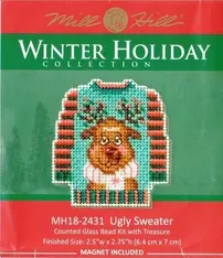 Mill Hill - Winter Holiday Collection MH18-2431 Ugly Sweater XSD