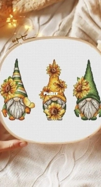 MIAxstitch - Gnomes Sunflowers by Minasyan Yana/ Jane Eyre XSD