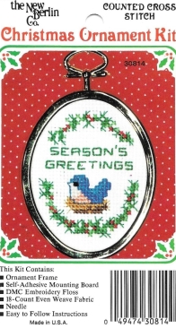The New Berlin Co. - 30814 - Christmas Bluebird Ornament by Kathleen O'Donnell