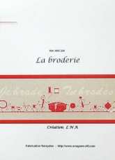 Anagram Diffusion - Arc en Ciel - La broderie