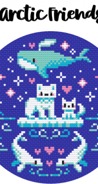 Flossy Fox Shop - Arctic Friends - PM4