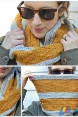 Geometry Study Cowl by Sara Duran-Free