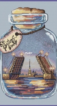 Cities in a Bottle -  Saint Petersburg by Alexandra Kulakova XSD + PCS