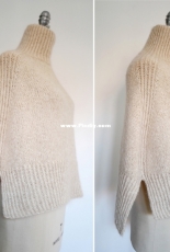 The Comfort Zone Poncho by Espace Tricot - French - Free