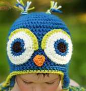 Owl Earflap Beanie
