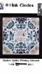 Ink Circles Q5 - Quaker Quilts- Monkey Wrench XSD