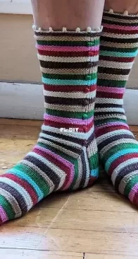 Victoriana Socks by Sivia Harding