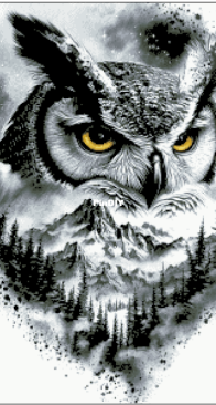Ivolga-Owl mountains keeper by Evgenia Nikotina