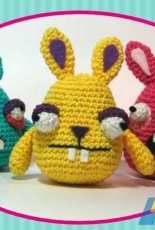 Armigurumi- Julie Lucas- Freaky Easter Bunnies- Free-Spanish - Translated